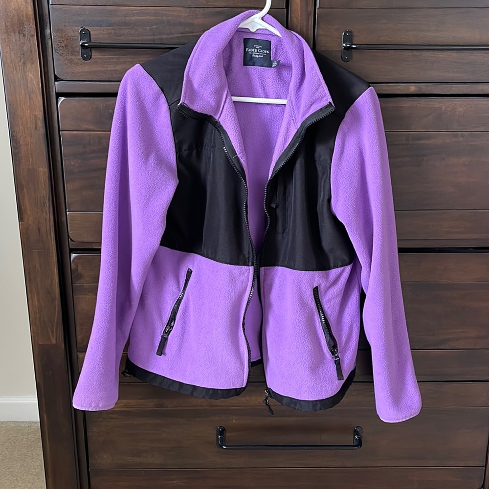 Womens purple/black jacket